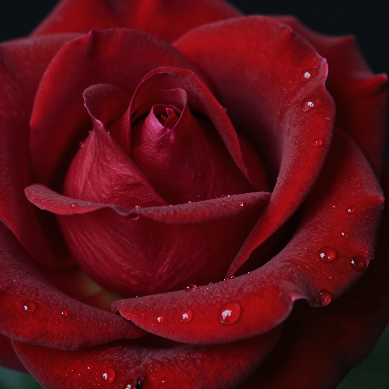 Detailaufnahme eines handgebundenen Rosenstraußes