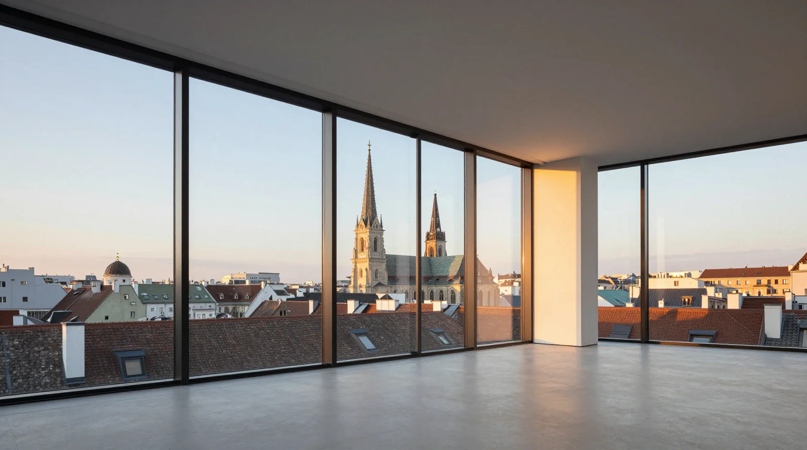 Elegante Dachgeschosswohnung mit Panoramablick