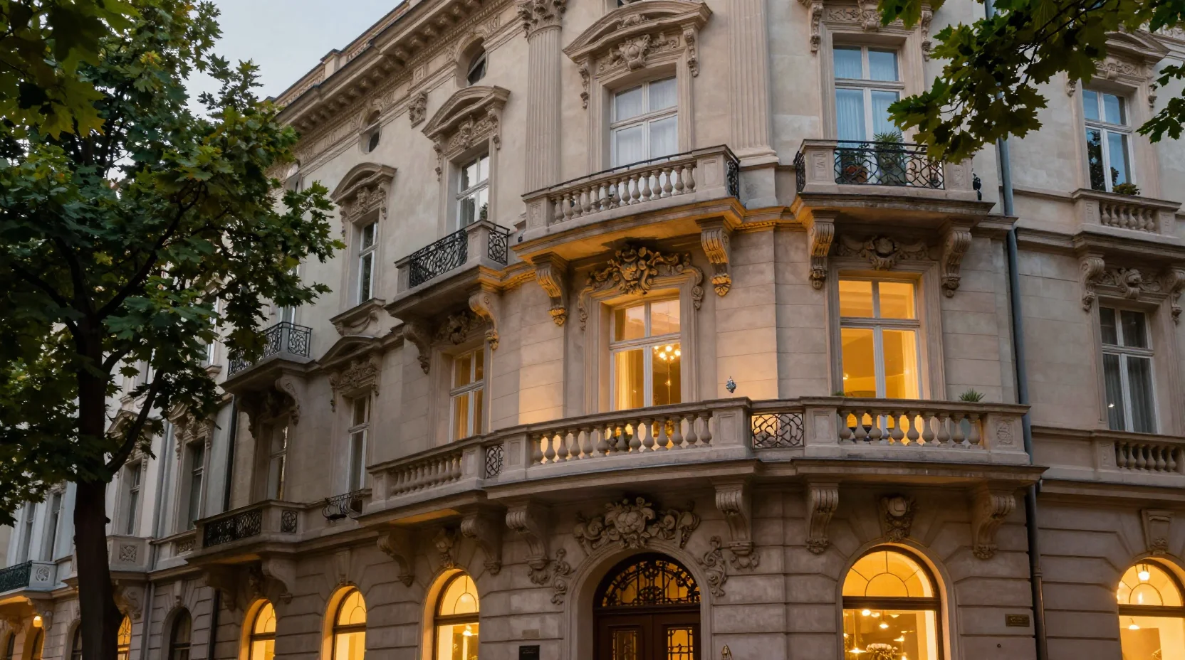 Elegantes Wiener Wohnhaus zur Verkaufspräsentation