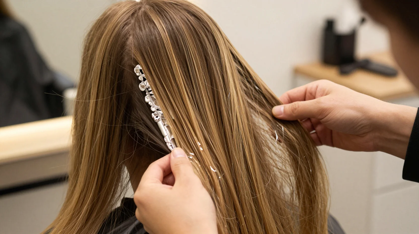 Haarcoloration und Balayage