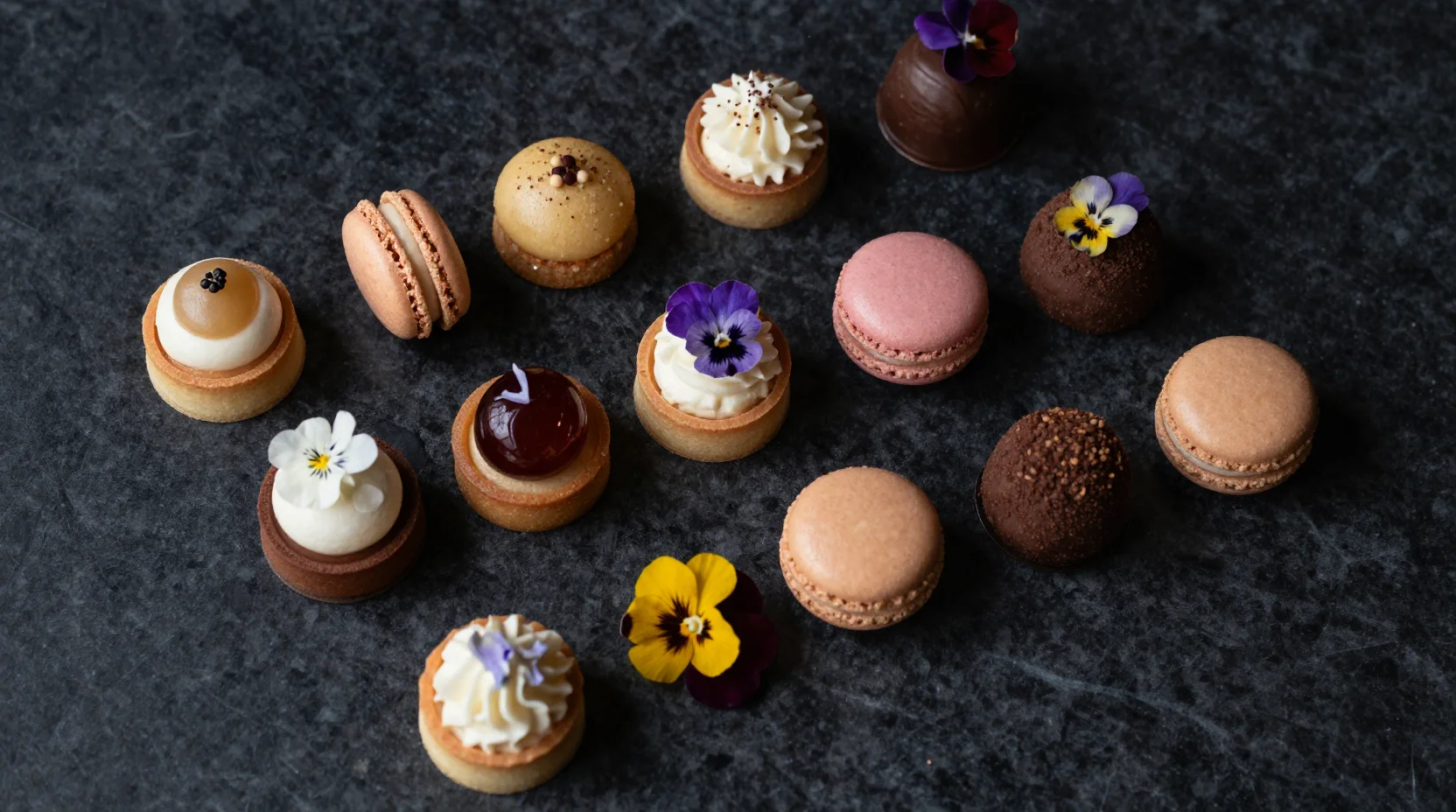 Sélection de desserts artisanaux