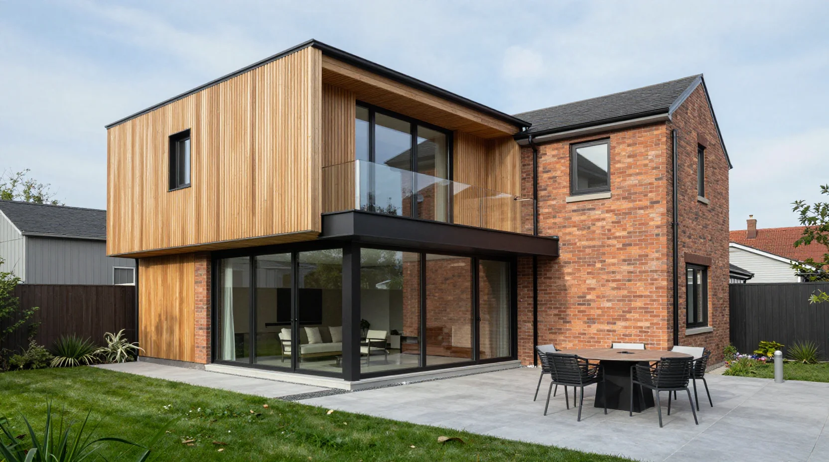 Extension contemporaine terminée