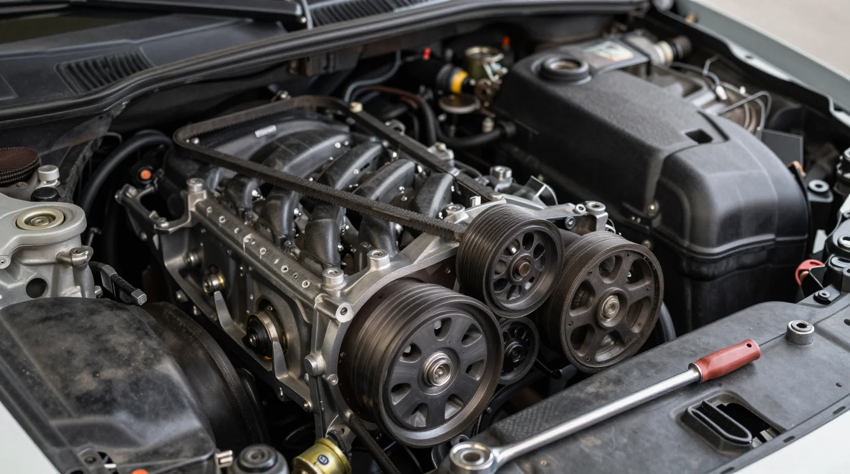 Timing belt replacement completed