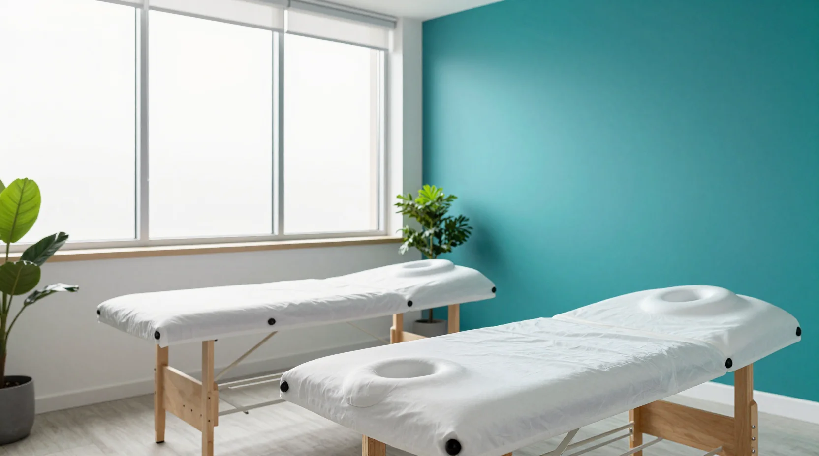 Salle de traitement moderne et lumineuse