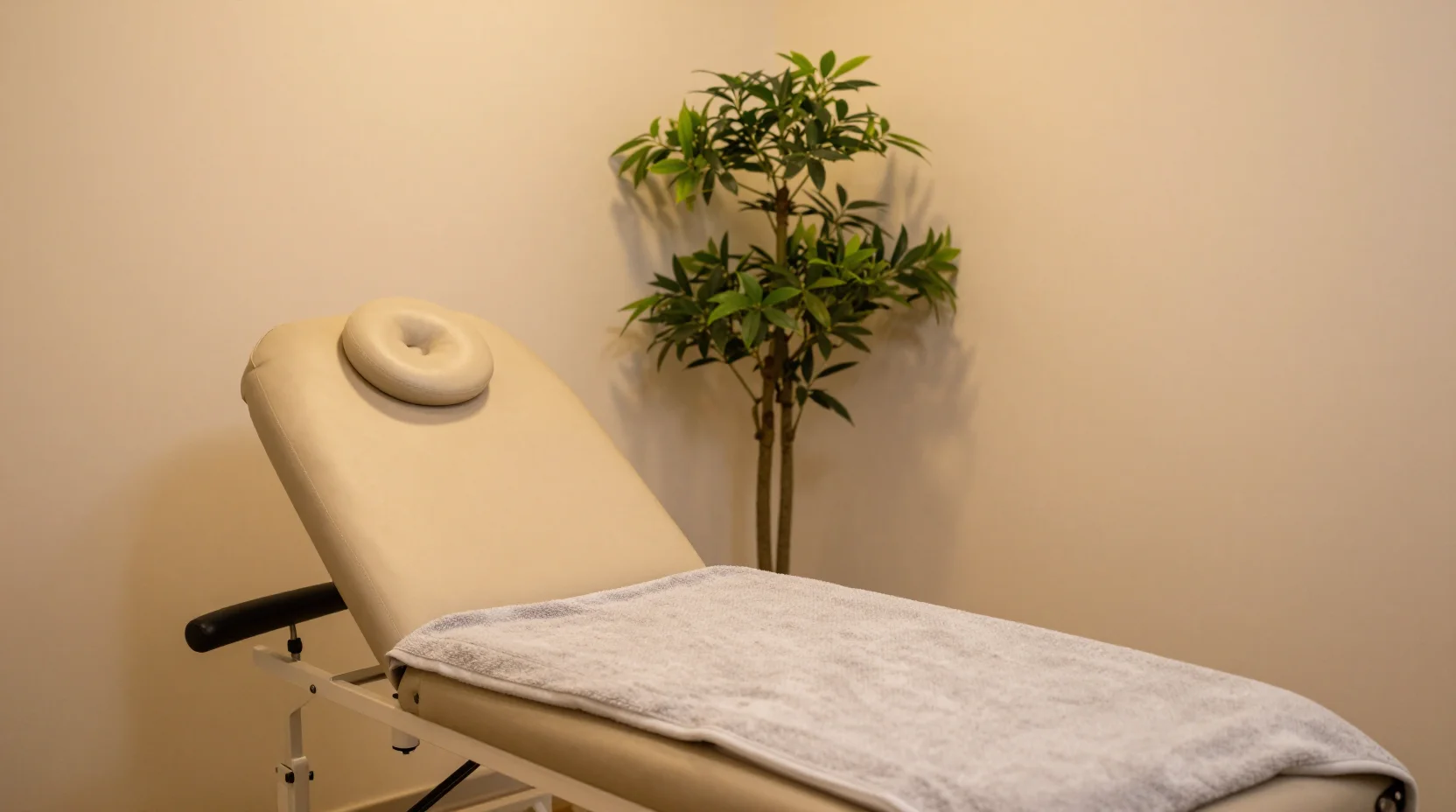 Ambiance apaisante du cabinet