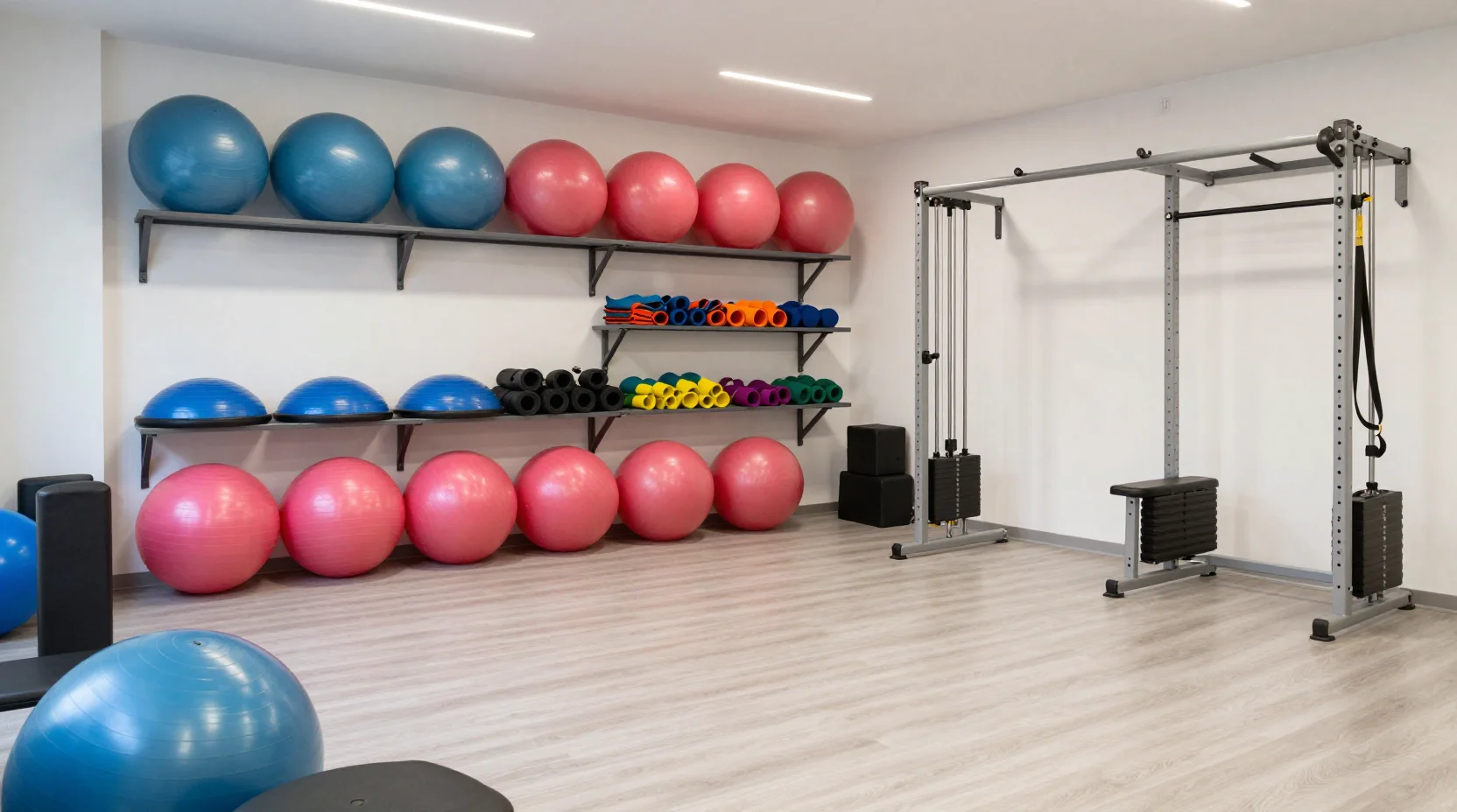 Équipements de rééducation dans le cabinet