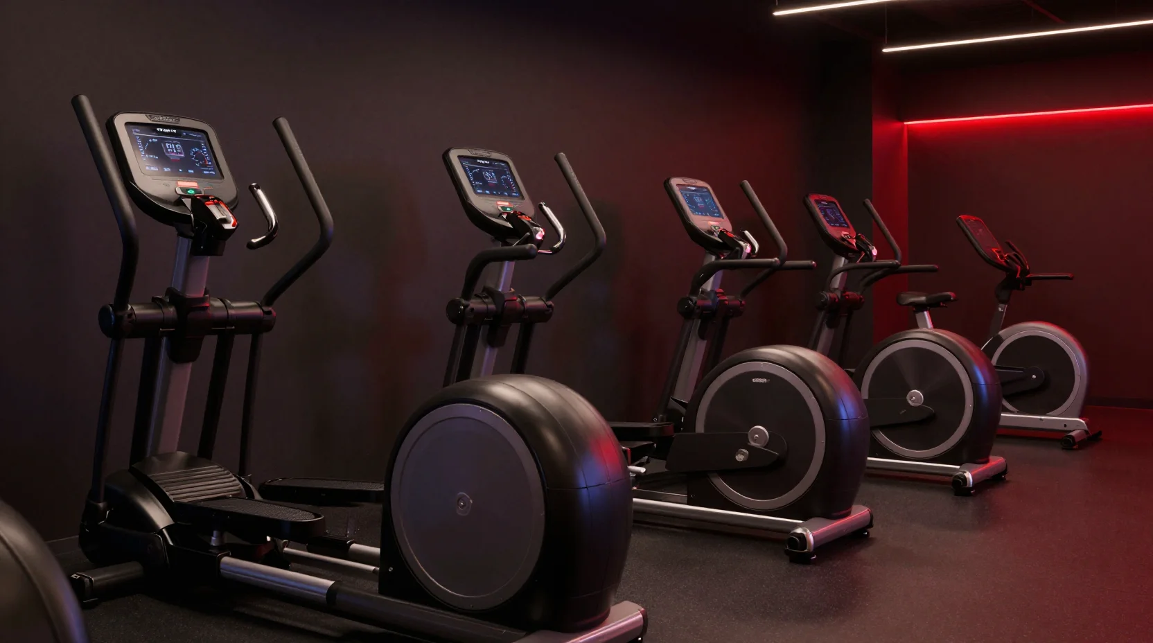 Cardio-Bereich des Studios