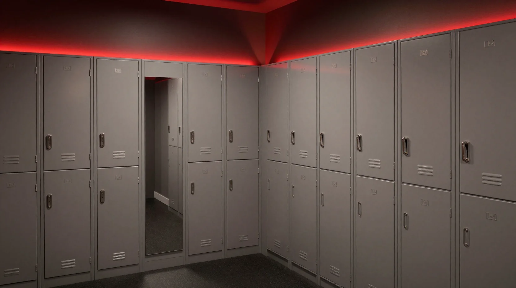 Umkleideraum mit Spinden