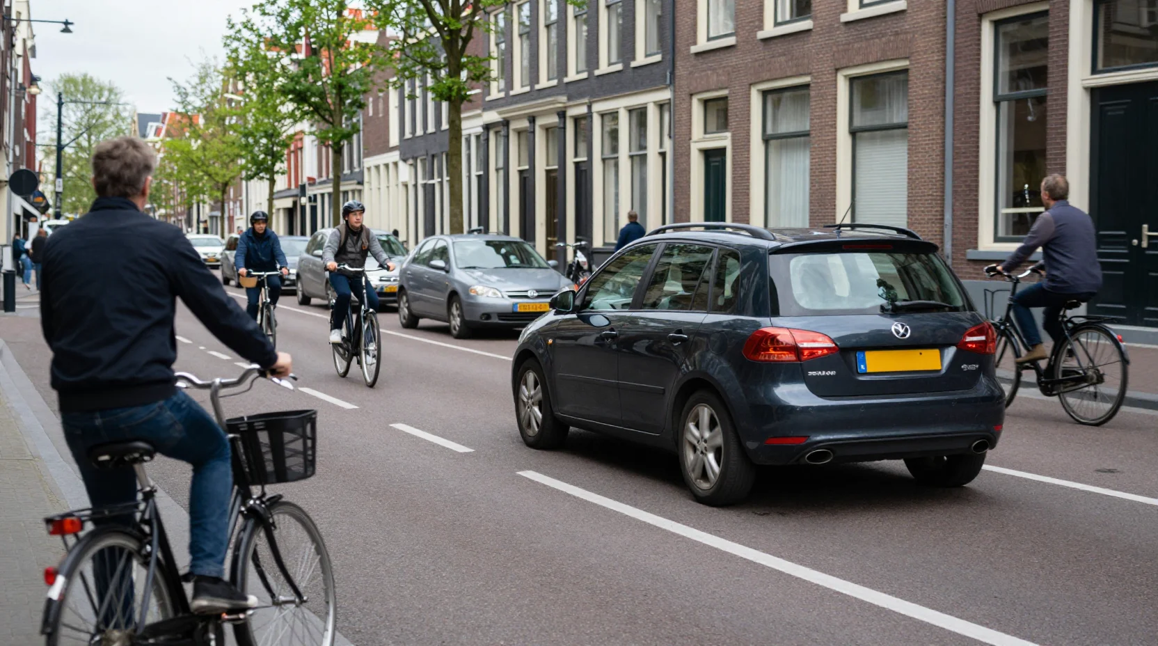 Rijles in stadsverkeer