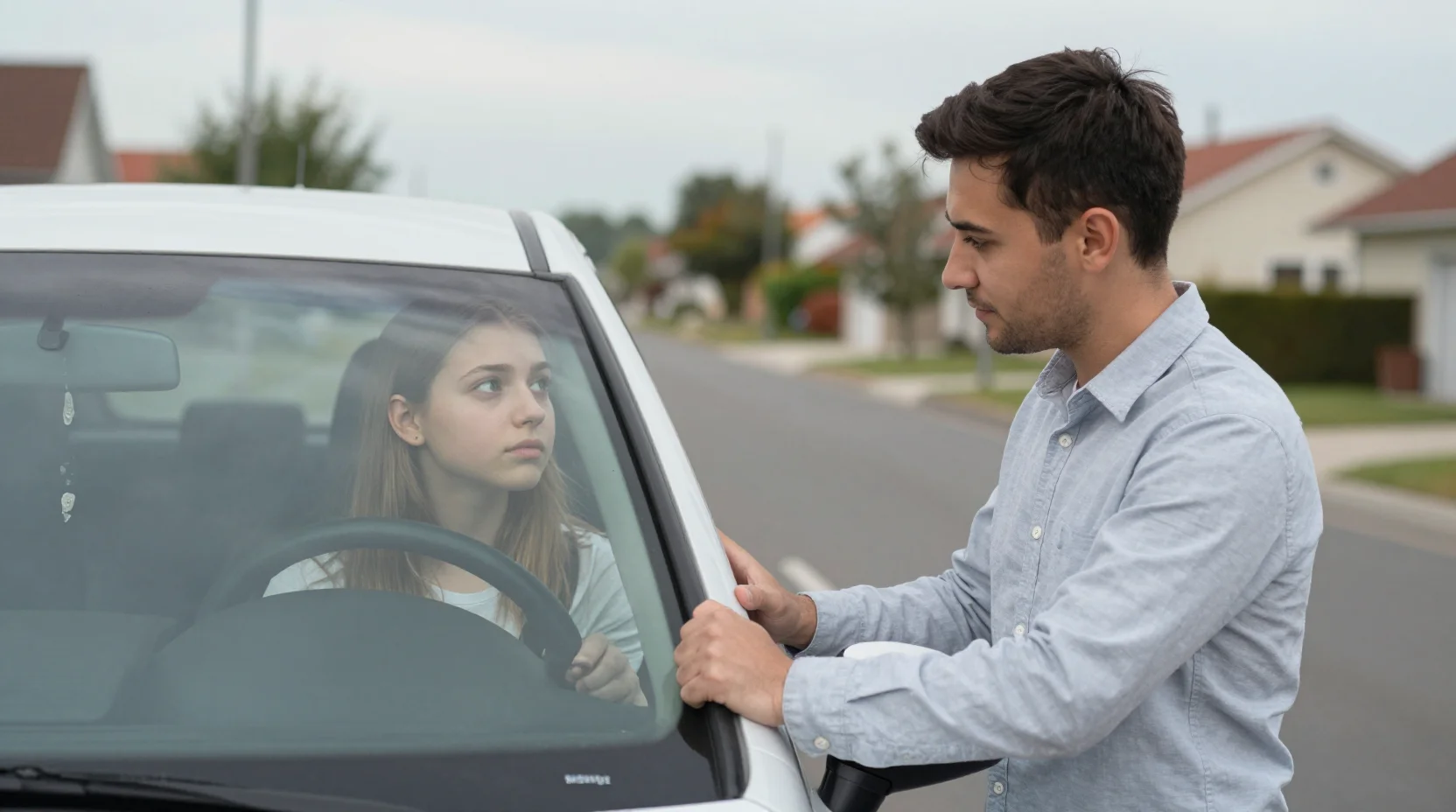 Rustige en ondersteunende rijles