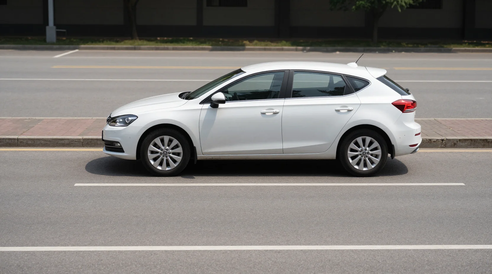 Oefenen van examenparkeermanoeuvre